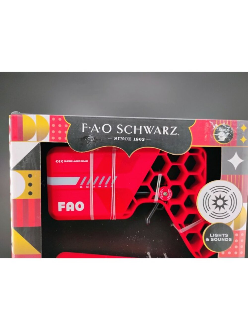FAO Schwarz Laser Tag Action Pack 2-Player Battle Set - Picture 3 of 9